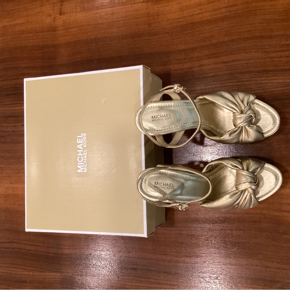 Michael Kors Gold Women's Sandals